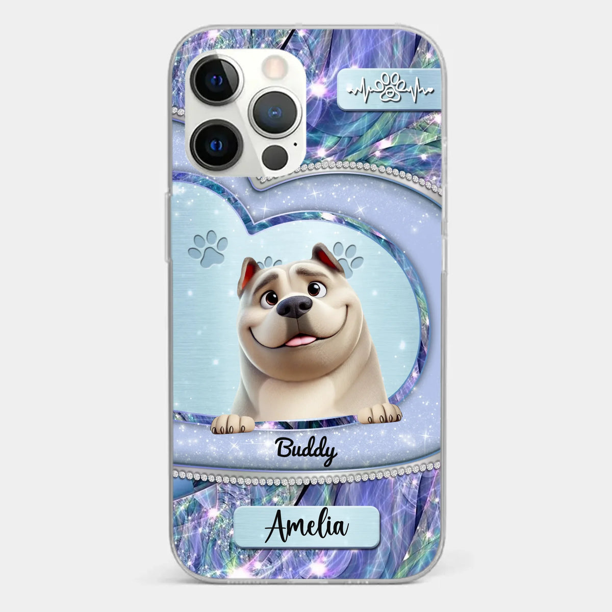 Life Is Better With A Dog - Dog Personalized Custom Clear Phone Case - Gift For Pet Owners, Pet Lovers