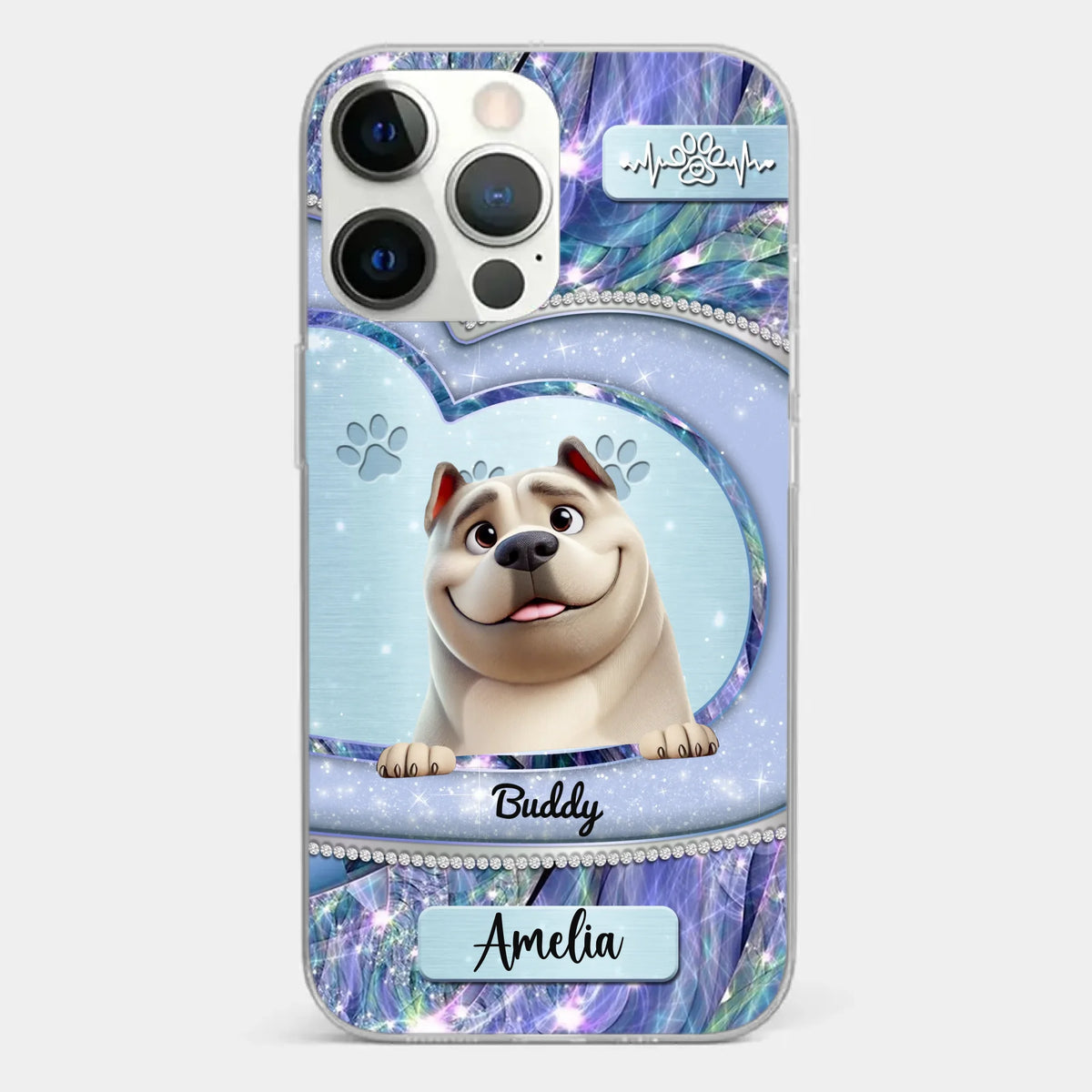 Life Is Better With A Dog - Dog Personalized Custom Clear Phone Case - Gift For Pet Owners, Pet Lovers