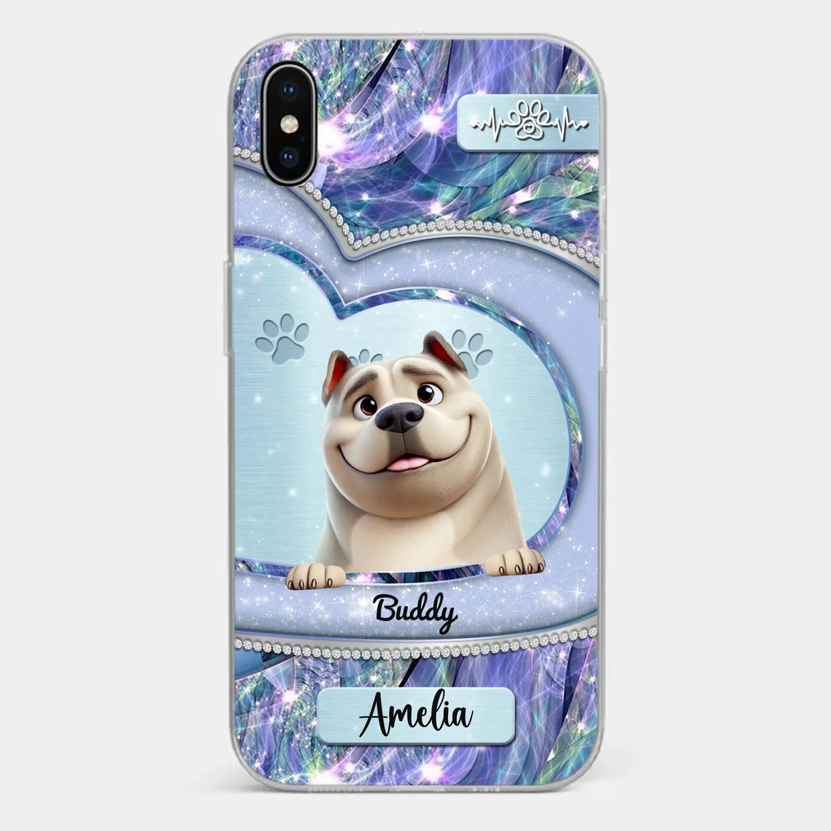 Life Is Better With A Dog - Dog Personalized Custom Clear Phone Case - Gift For Pet Owners, Pet Lovers