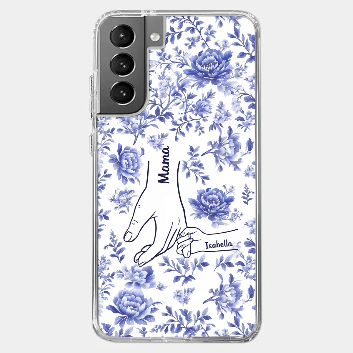 Love Grows In Every Moment - Family Personalized Custom Clear Phone Case - Mother's Day, Gift For Mom, Grandma