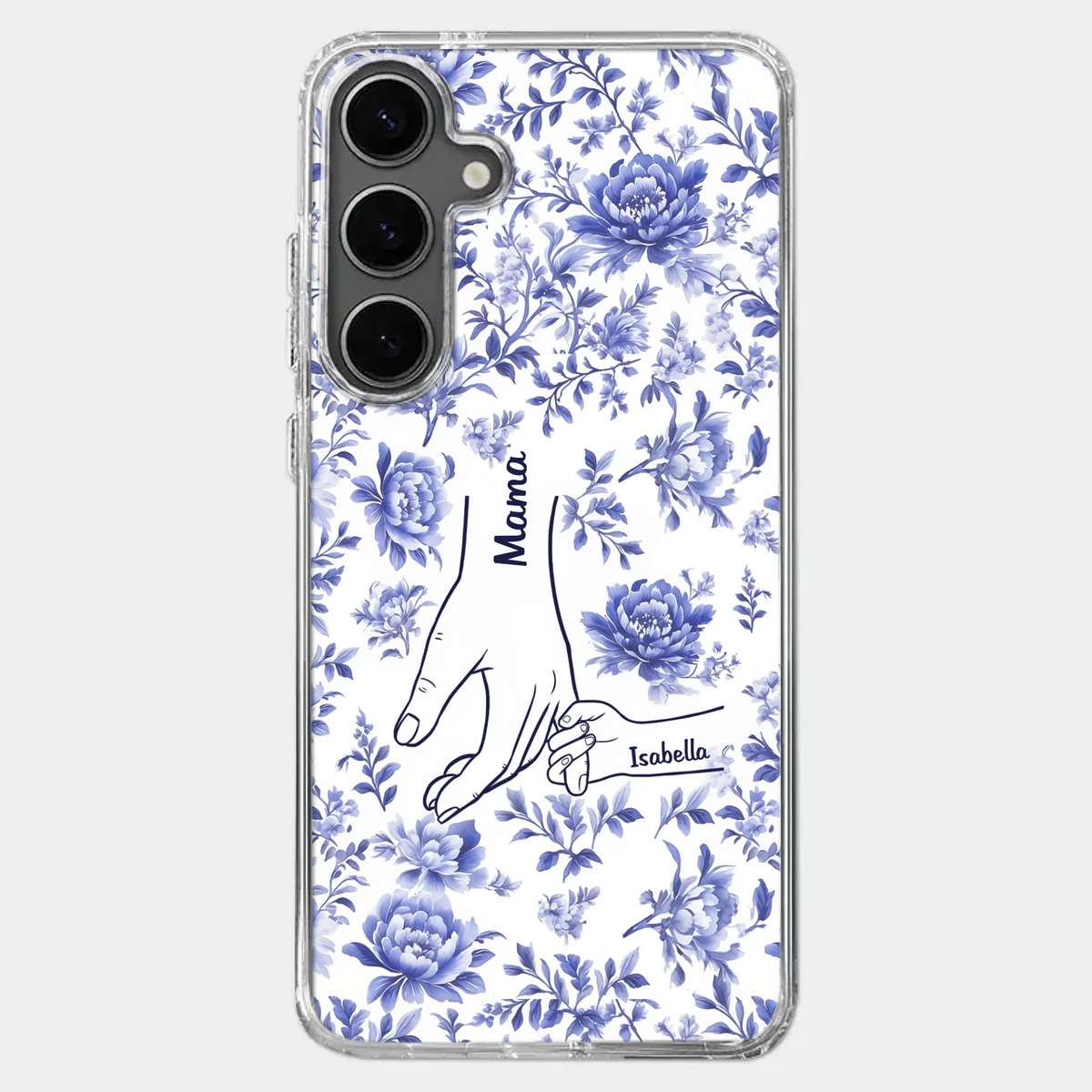 Love Grows In Every Moment - Family Personalized Custom Clear Phone Case - Mother's Day, Gift For Mom, Grandma