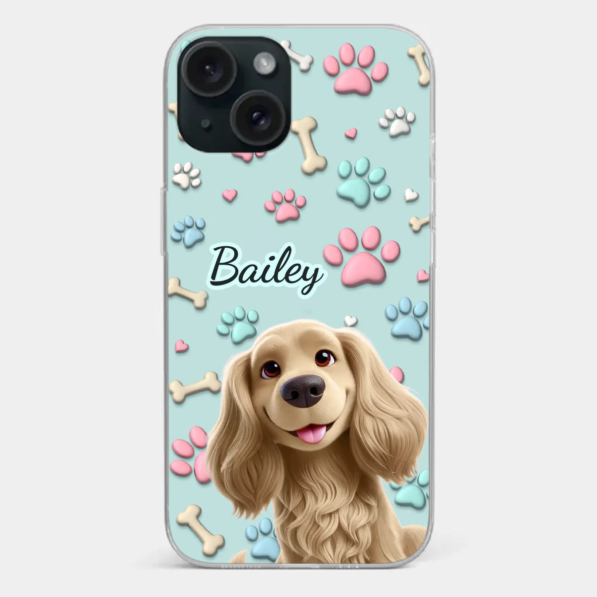 My Forever Best Friend - Dog Personalized Custom Clear Phone Case - Gift For Pet Owners, Pet Lovers