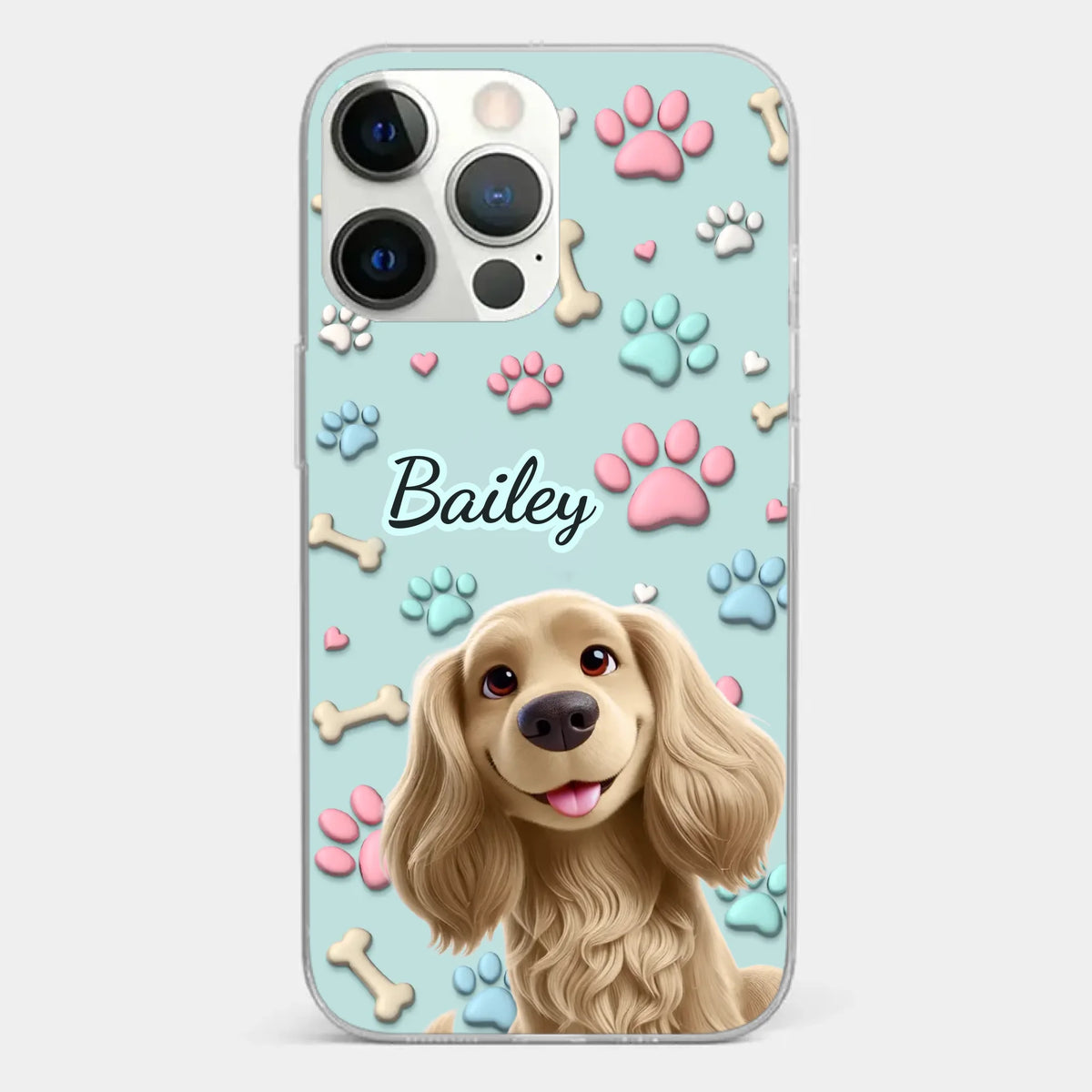 My Forever Best Friend - Dog Personalized Custom Clear Phone Case - Gift For Pet Owners, Pet Lovers