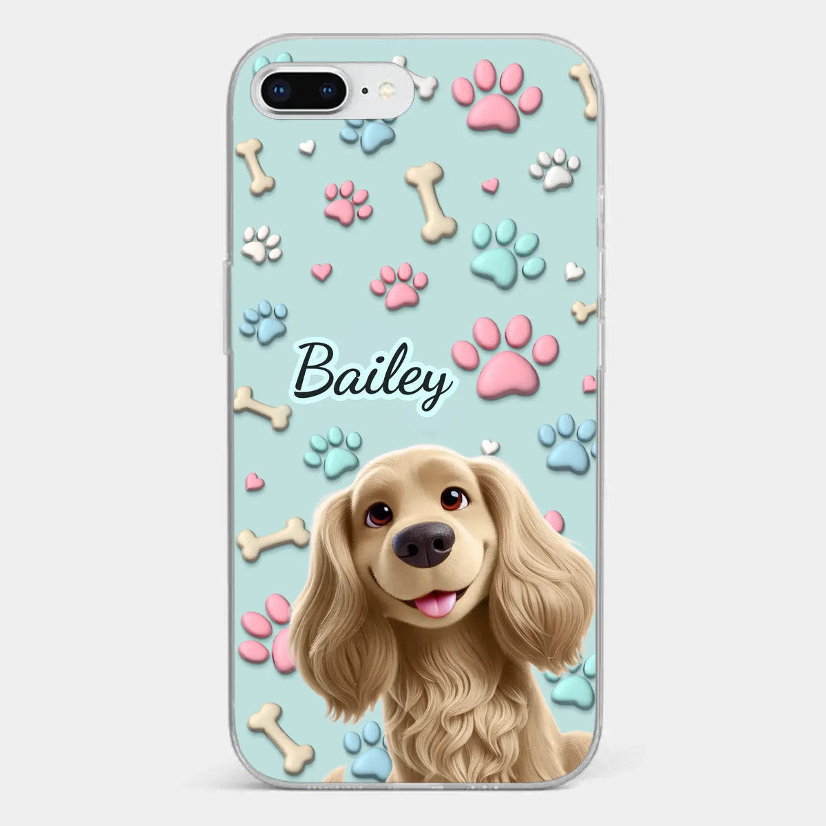 My Forever Best Friend - Dog Personalized Custom Clear Phone Case - Gift For Pet Owners, Pet Lovers