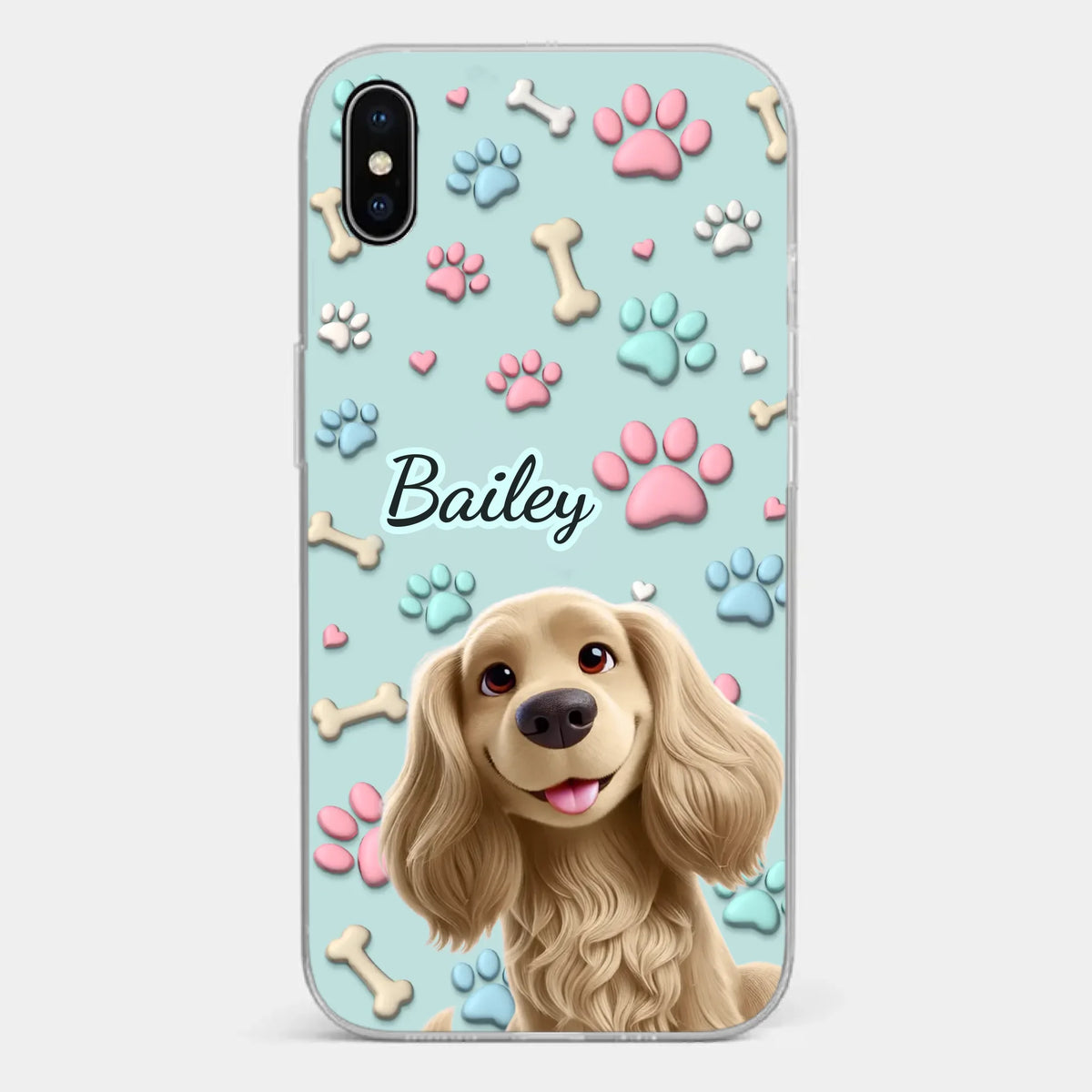 My Forever Best Friend - Dog Personalized Custom Clear Phone Case - Gift For Pet Owners, Pet Lovers