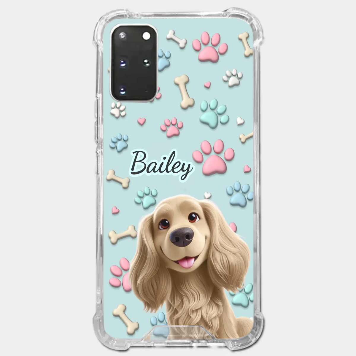 My Forever Best Friend - Dog Personalized Custom Clear Phone Case - Gift For Pet Owners, Pet Lovers