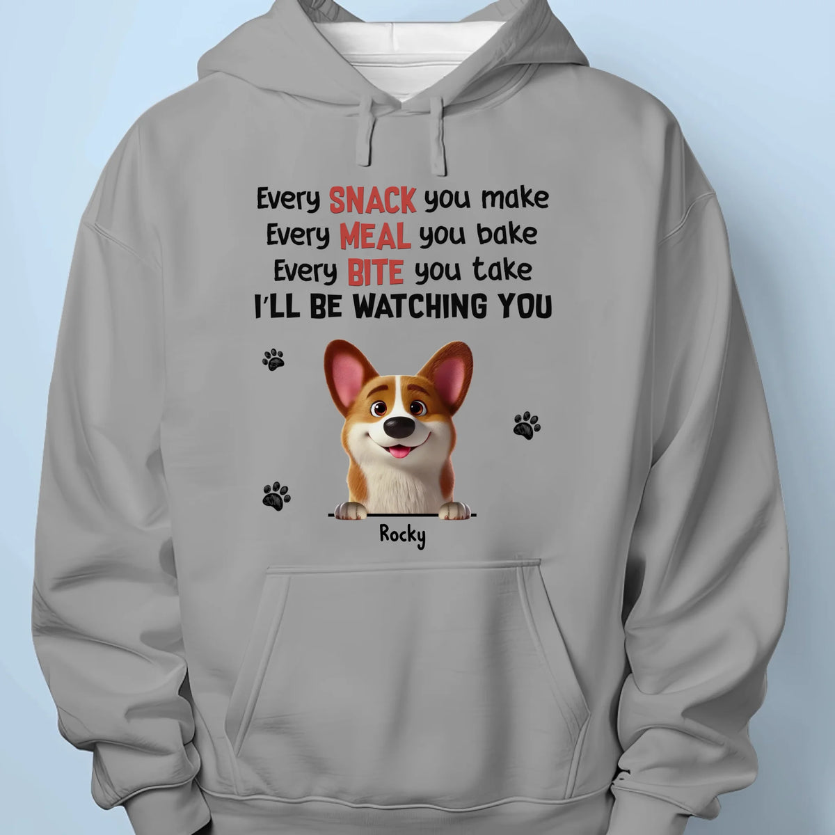 Certified Snack Supervisor - Dog Personalized Custom Unisex T-shirt, Premium T-shirt, Hoodie - Mother's Day, Gift For Pet Owners, Pet Lovers