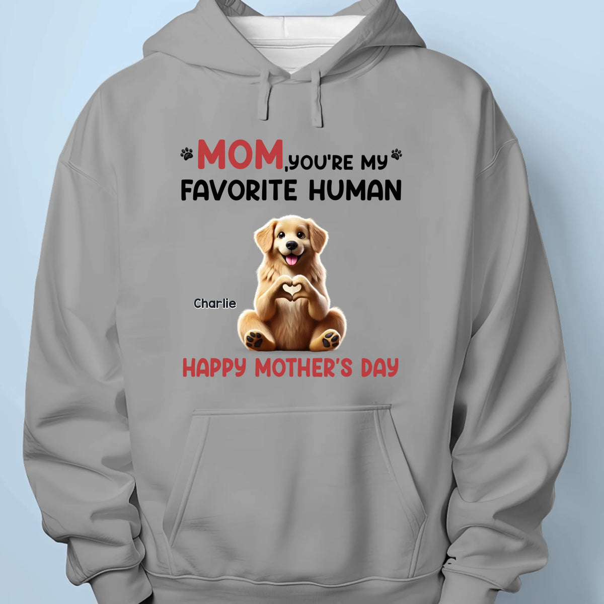 A Dog’s Love For Mom Is Unmatched - Dog Personalized Custom Unisex T-shirt, Premium T-shirt, Hoodie - Mother's Day, Gift For Pet Owners, Pet Lovers
