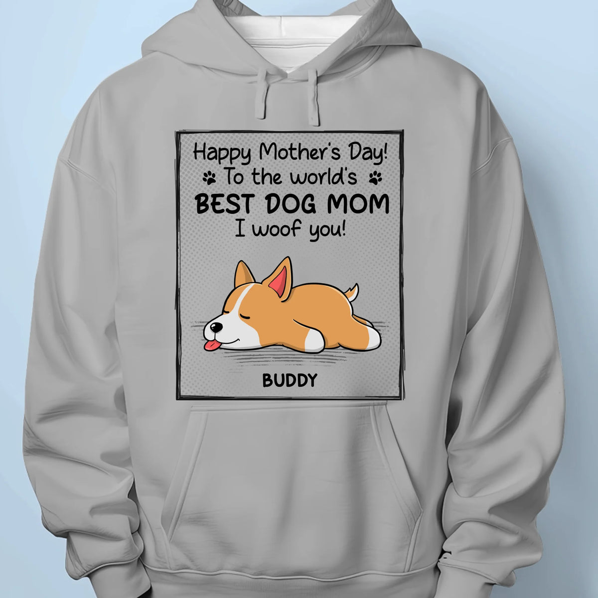To The World's Best Dog Mom - Dog Personalized Custom Unisex T-shirt, Hoodie, Sweatshirt - Mother's Day, Father's Day, Gift For Pet Owners, Pet Lovers