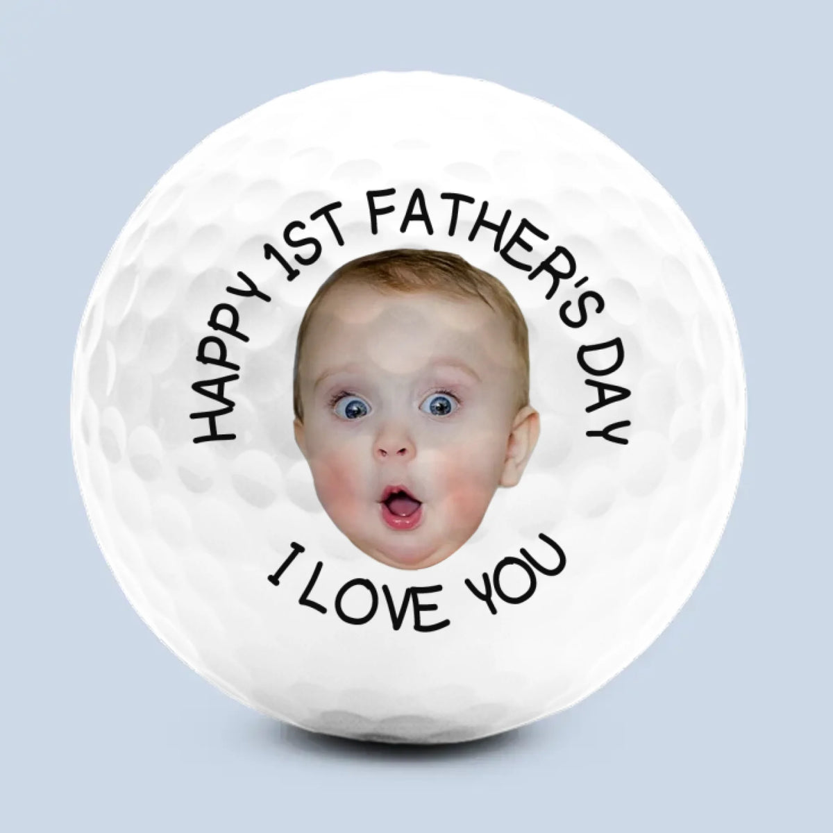 Custom Photo You’re The Best Swing In My Life
 - Family Personalized Custom Golf Ball - Father's Day,  Gift For Sport Lovers, Sport Players, Dad, Grandpa
