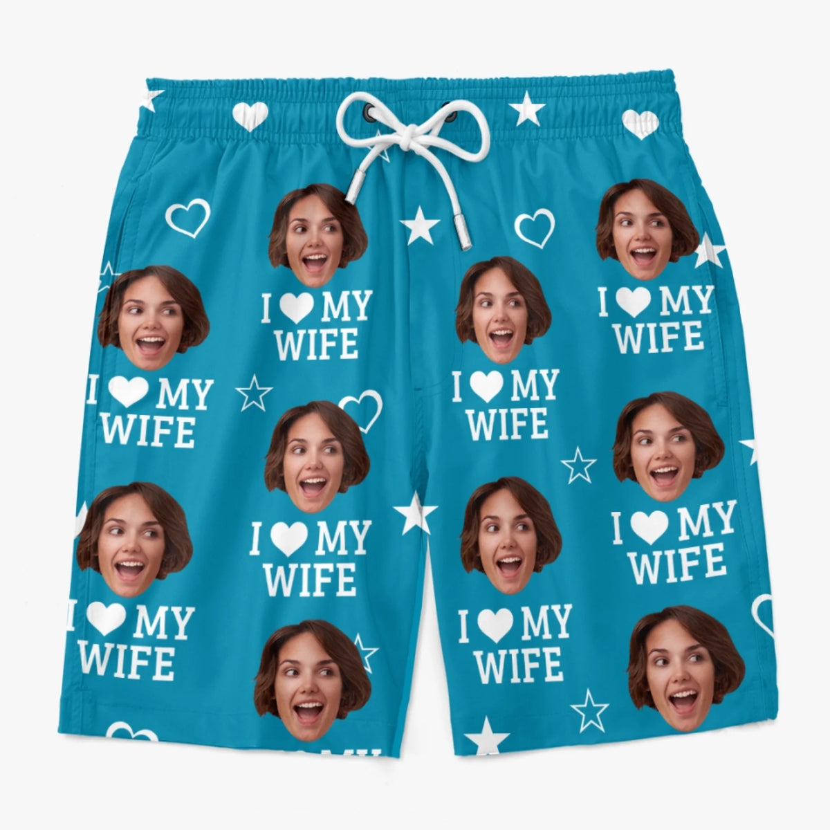 Custom Photo You Have A Tropical Vibe  - Funny Personalized Custom Tropical Hawaiian Aloha Men Beach Shorts - Summer Vacation Gift, Birthday Party Gift For Husband