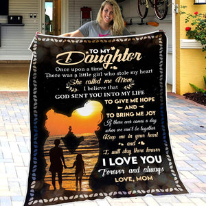 Mom To Daughter - Keep Me In Your Heart - Blanket