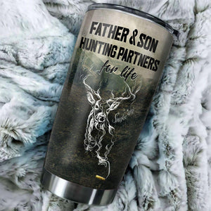To My Son - Hunting Partners - Tumbler
