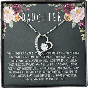 Motivational Necklace for Women Sterling Silver Necklace Birthday Gifts for Daughter