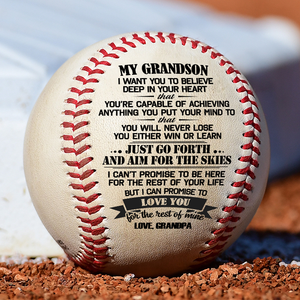 Grandpa To Grandson - You Will Never Lose - Baseball