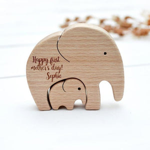 Elephant Mother And Child— Happy First Mother's Day