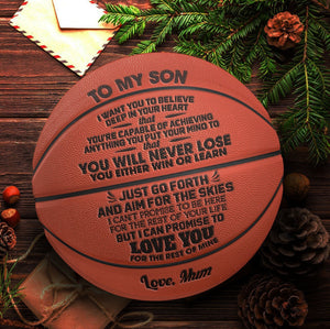 Mum to Son - You Will Never Lose - Basketball