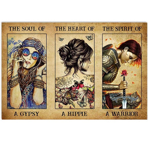 THE SOUL OF A GYPSY Horizontal Poster