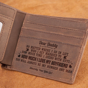 Daughter To Dad - You Are My Number One Man - Bifold Wallet
