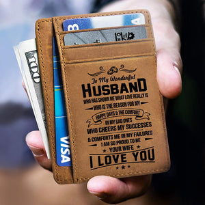 Card Wallet - My Husband, I Will Always Love You