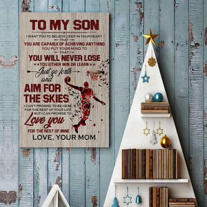 MomTo Son - Aim For The Skies - Vertical Matte Posters