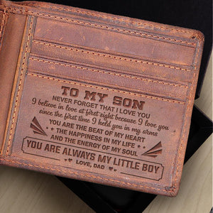 Dad To Son - Because I Love You - Bifold Wallet