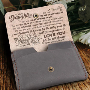 Mom To Daughter - My Love Will Follow You - Female Pocket Wallet
