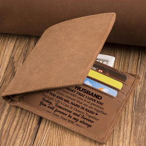 To My Husband - Today Tomorrow And Forever - Bifold Wallet