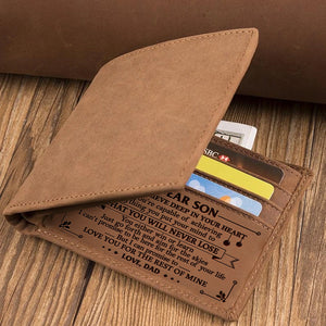 Dad To Son - That You Will Never Lose - Bifold Wallet