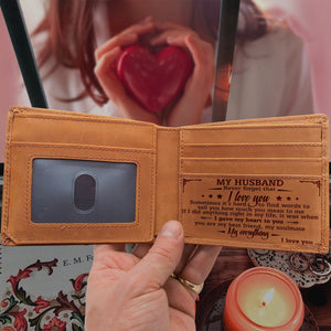 To My Husband - Never Forget That I Love You - Bifold Wallet