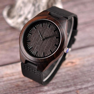 Dad To Son - Be the Man I know you can be - Wooden Watch