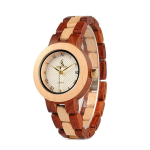 Daughter To Mom - You Are The Most Wonderful Mom - Engraved Wooden Watch