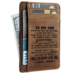 Card Wallet - Son, Mum Will Always Love You