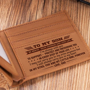 Dad To Son - I'm Always With You - Bifold Wallet