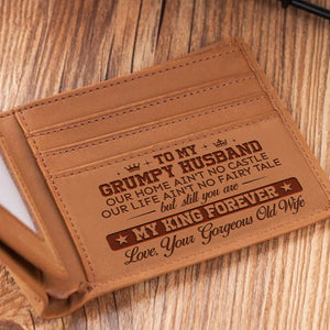 To My Husband - Our Life Ain't No Fairy Tale - Bifold Wallet