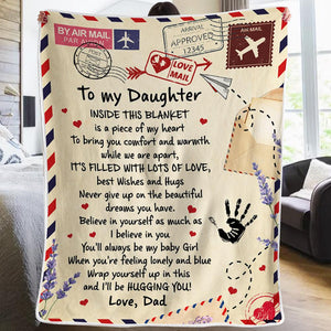 Dad To Daughter - Believe in yourself as much as I believe in you - Blanket