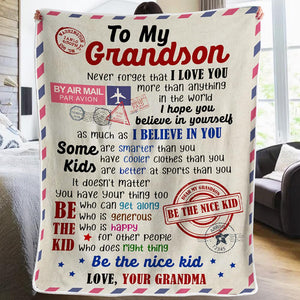 Grandma to Grandson - You Have Your Thing - Blanket