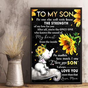 Mom To Son - I Will Always Love You More Than That - Vertical Matte Posters