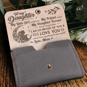 Mom To Daughter - My Daughter Forever - Female Pocket Wallet