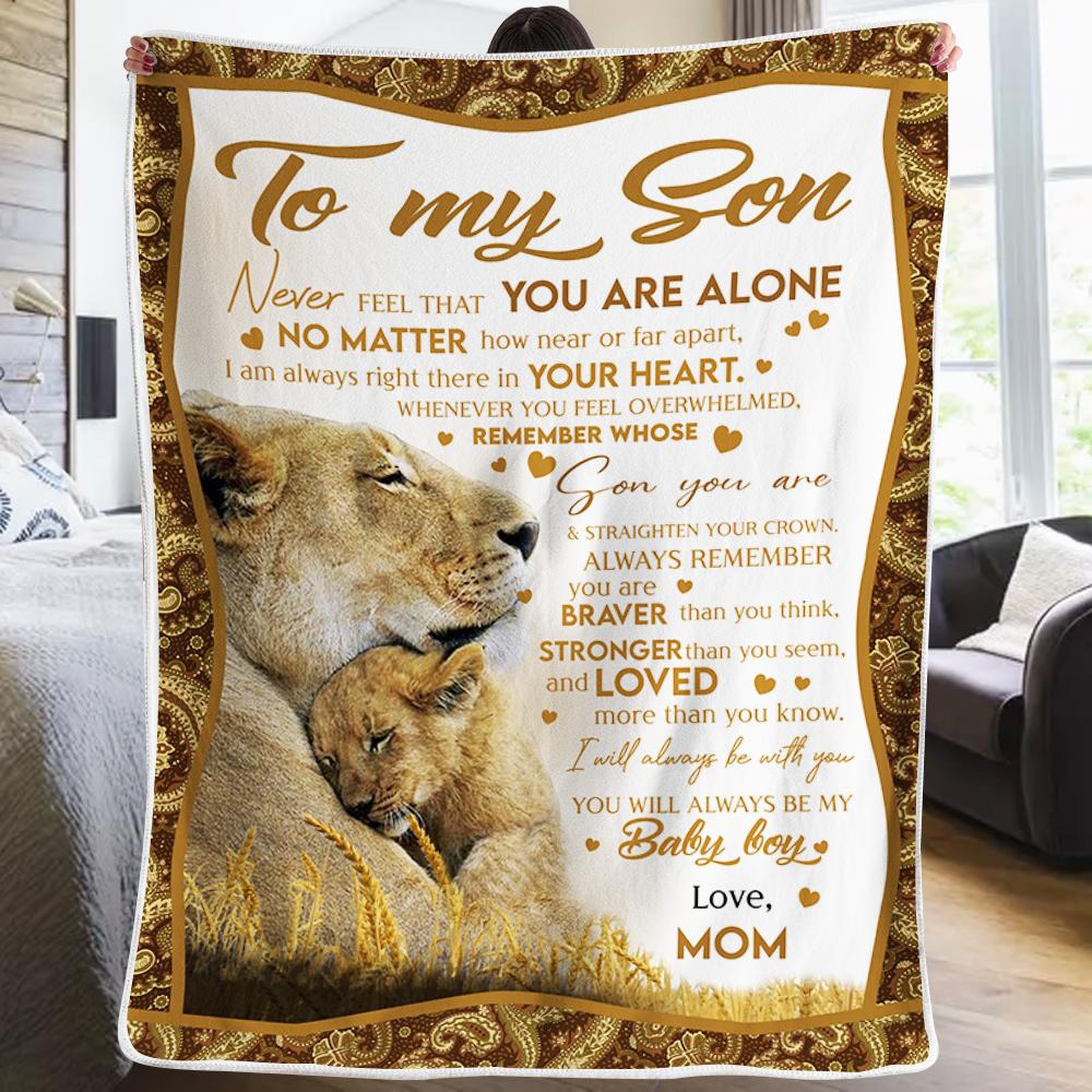 Mother to son discount blanket