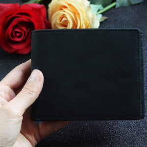 To My Husband - I Love You More Than You Will Ever Know - Bi-Fold Leather Wallet